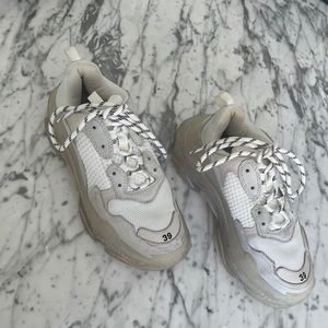 Balenciaga white tripe S sneaker USED